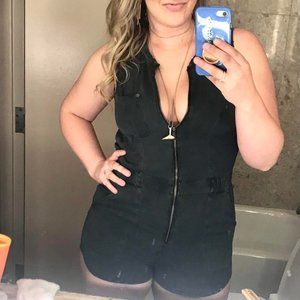 RVCA Romper Grey Large